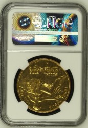  1908年オーストリア100コロナ金貨 雲上の女神 NGC MS61